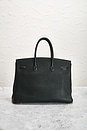 view 3 of 9 Hermes Clemence Birkin 35 Retourne Handbag in Noir
