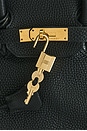 view 6 of 9 Hermes Clemence Birkin 35 Retourne Handbag in Noir