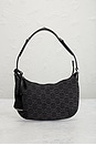 view 2 of 9 Gucci Denim Shoulder Bag in Black