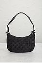 view 3 of 9 Gucci Denim Shoulder Bag in Black