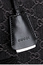 view 6 of 9 Gucci Denim Shoulder Bag in Black