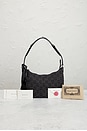 view 9 of 9 Gucci Denim Shoulder Bag in Black