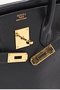 view 6 of 8 Hermes Togo Birkin 35 Handbag in Noir