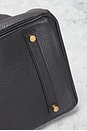view 7 of 8 Hermes Togo Birkin 35 Handbag in Noir