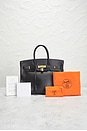 view 8 of 8 Hermes Togo Birkin 35 Handbag in Noir