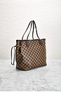 view 4 of 9 Louis Vuitton Damier Ebene Neverfull MM Tote Bag in Brown