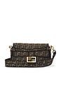 view 1 of 9 Fendi Zucca Baguette Shoulder Bag in Brown