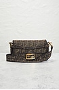 view 2 of 9 Fendi Zucca Baguette Shoulder Bag in Brown