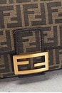 view 5 of 9 Fendi Zucca Baguette Shoulder Bag in Brown