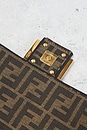 view 7 of 9 Fendi Zucca Baguette Shoulder Bag in Brown