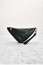 view 2 of 9 Prada Triangle Pouch in Black