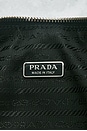 view 6 of 9 Prada Triangle Pouch in Black