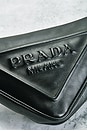 view 7 of 9 Prada Triangle Pouch in Black