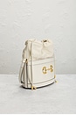 view 4 of 9 Gucci Horsebit 1955 Bucket Bag in Mystic White