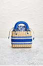 view 3 of 9 Dior Wicker Oblique Mini Lady Dior Handbag in Neutral
