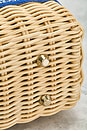 view 9 of 9 Dior Wicker Oblique Mini Lady Dior Handbag in Neutral