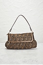 view 2 of 8 Fendi Zucca Chef Shoulder Bag in Brown