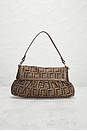 view 3 of 8 Fendi Zucca Chef Shoulder Bag in Brown