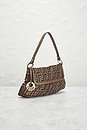 view 4 of 8 Fendi Zucca Chef Shoulder Bag in Brown