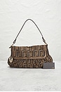 view 8 of 8 Fendi Zucca Chef Shoulder Bag in Brown
