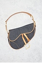 view 2 of 10 Dior Denim Saddle Bag in Blue
