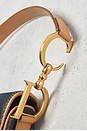 view 9 of 10 Dior Denim Saddle Bag in Blue