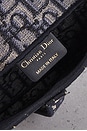 view 6 of 7 Dior Oblique Slim Saddle Belt Bag in Blue