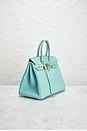 view 4 of 8 Hermes Togo Birkin 35 Handbag in Bleu Atoll