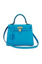 view 1 of 7 SAC HERMES in Bleu Frida