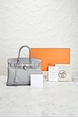 view 10 of 10 Hermes Togo Birkin 30 Handbag in Bleu Glacier