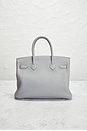 view 3 of 10 Hermes Togo Birkin 30 Handbag in Bleu Glacier