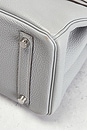view 8 of 10 Hermes Togo Birkin 30 Handbag in Bleu Glacier