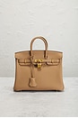 view 2 of 9 Bolsa Hermès Togo Birkin 25 in Chai