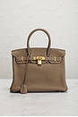 view 2 of 7 Hermes Togo Birkin 30 Handbag in Etoupe