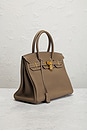 view 4 of 7 Hermes Togo Birkin 30 Handbag in Etoupe