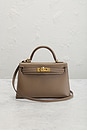 view 2 of 8 Hermes Epsom Kelly 20 Sellier Handbag in Etoupe