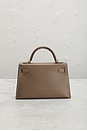 view 3 of 8 Hermes Epsom Kelly 20 Sellier Handbag in Etoupe