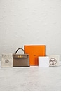 view 8 of 8 Hermes Epsom Kelly 20 Sellier Handbag in Etoupe