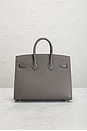 view 3 of 8 Hermes Epsom Birkin 25 Handbag in Gris Meyer