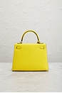 view 3 of 7 Hermes Epsom Kelly 25 Sellier Handbag in Jaune De Naples