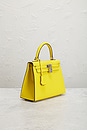 view 4 of 7 Hermes Epsom Kelly 25 Sellier Handbag in Jaune De Naples
