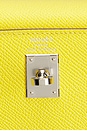 view 5 of 7 Hermes Epsom Kelly 25 Sellier Handbag in Jaune De Naples