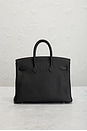 view 3 of 8 Hermes Togo Birkin 25 Handbag in Noir