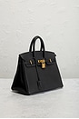 view 4 of 8 Hermes Togo Birkin 25 Handbag in Noir