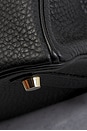 view 7 of 8 Hermes Togo Birkin 25 Handbag in Noir