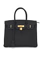 view 1 of 9 Hermes Togo Birkin 3 In 1 30 Handbag in Noir
