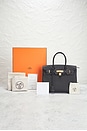view 9 of 9 Hermes Togo Birkin 3 In 1 30 Handbag in Noir