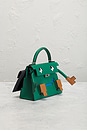 view 4 of 9 Hermes Epsom Kelly Doll Picto Handbag in Vert Vertigo