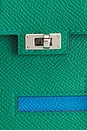 view 6 of 9 Hermes Epsom Kelly Doll Picto Handbag in Vert Vertigo