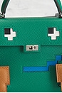 view 8 of 9 Hermes Epsom Kelly Doll Picto Handbag in Vert Vertigo